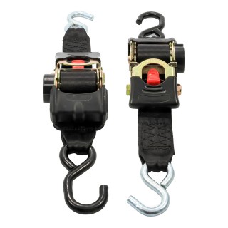 CAMCO Привязные ремни Retractable Tie Down Straps 2" с двойными крючками 6" CAMCO Привязные ремни Retractable Tie Down Straps 2" с двойными крючками 6"