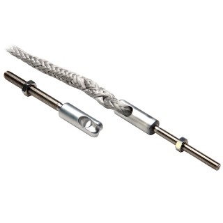 C. Sherman Johnson Splice Eye w/Threaded Stud 5/16" -24 x 2-1/2" RH w/Splice Eye C. Sherman Johnson Splice Eye w/Threaded Stud 5/16" -24 x 2-1/2" RH w/Splice Eye