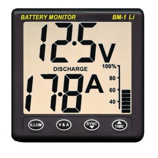 CLIPPER BM-1 LI Battery Monitor f/12V Lithium CLIPPER BM-1 LI Battery Monitor f/12V Lithium