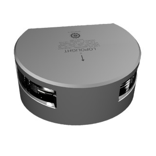 Lopolight Masthead Light w/Decklight & 15M Cable - 3nm - Silver Housing Lopolight Masthead Light w/Decklight & 15M Cable - 3nm - Silver Housing