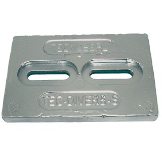 Tecnoseal Mini Aluminum Plate Anode 6" x 4" x 1/2" Tecnoseal Mini Aluminum Plate Anode 6" x 4" x 1/2"