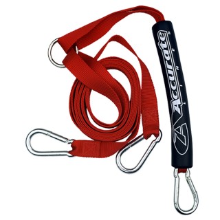 Hyperlite Nylon Webbing Boat Tow Harness - Red Hyperlite Nylon Webbing Boat Tow Harness - Red