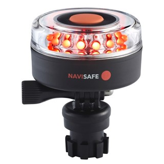 Navisafe Navilight All-Red 5 Mode 360° 2NM w/Navimount Base Navisafe Navilight All-Red 5 Mode 360° 2NM w/Navimount Base