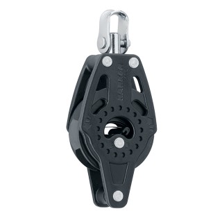 Harken 40mm Carbo Single Ratchet Block w/Swivel & Becket Harken 40mm Carbo Single Ratchet Block w/Swivel & Becket