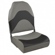Springfield Premium Wave Folding Seat - Grey w/Meteor Stripe