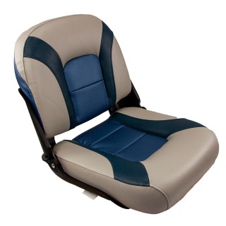 Springfield Skipper Premium LB Folding Seat - Blue/Grey Springfield Skipper Premium LB Folding Seat - Blue/Grey