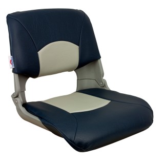 Springfield Skipper Standard Folding Seat - Grey/Blue Springfield Skipper Standard Folding Seat - Grey/Blue