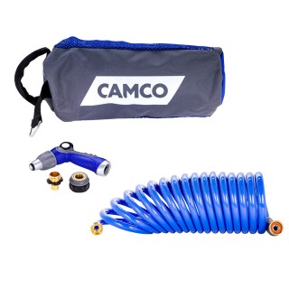 CAMCO Шланг с распылительными насадками Coiled Hose & Spray Nozzle Kit CAMCO Шланг с распылительными насадками Coiled Hose & Spray Nozzle Kit