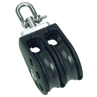Barton Marine Size 1 Double Swivel Block Barton Marine Size 1 Double Swivel Block