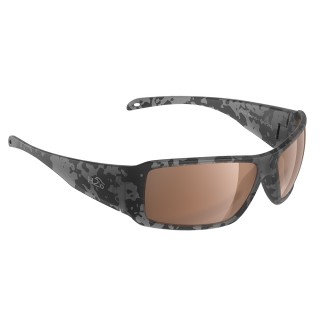 H2Optix Stream Sunglasses Matt Tiger Shark, Brown Lens Cat.3 - AntiSalt Coating w/Floatable Cord H2Optix Stream Sunglasses Matt Tiger Shark, Brown Lens Cat.3 - AntiSalt Coating w/Floatable Cord