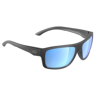 H2Optix Grayton Sunglasses Matt Gun Metal, Grey Blue Flash Mirror Lens Cat. 3 - AR Coating H2Optix Grayton Sunglasses Matt Gun Metal, Grey Blue Flash Mirror Lens Cat. 3 - AR Coating