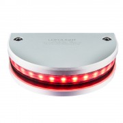 Lopolight Red 180° Navigation Light - 3nm Vertical Mount - 0.7M Cable