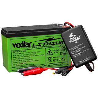 VEXILAR Батарея и зарядное устройство 12V Lithium Ion Battery & Charger VEXILAR Батарея и зарядное устройство 12V Lithium Ion Battery & Charger