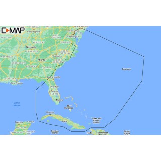 C-MAP M-NA-Y203-MS Chesapeake Bay to Bahamas REVEAL™ Coastal Chart C-MAP M-NA-Y203-MS Chesapeake Bay to Bahamas REVEAL™ Coastal Chart