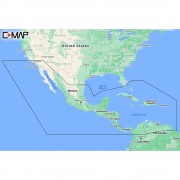 C-MAP M-NA-Y205-MS Central America & Caribbean REVEAL&trade; Coastal Chart