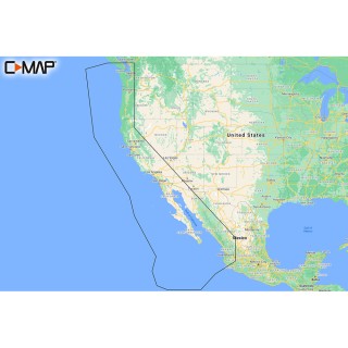 C-MAP M-NA-Y206-MS West Coast & Baja California REVEAL™ Coastal Chart - Does NOT contain Hawaii C-MAP M-NA-Y206-MS West Coast & Baja California REVEAL™ Coastal Chart - Does NOT contain Hawaii