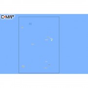 C-MAP M-NA-Y210-MS Hawaii Marshall Islands French Polynesia REVEAL&trade; Coastal Chart