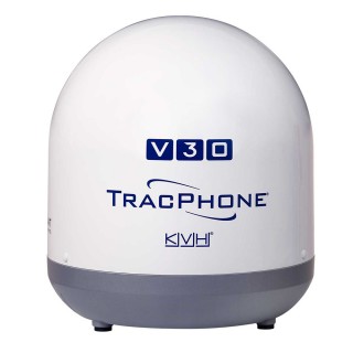 KVH Ultra-Compact TracPhone® V30 w/DC-BDU KVH Ultra-Compact TracPhone® V30 w/DC-BDU