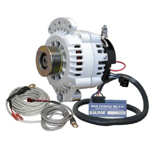Balmar 621 Series 120A Kit w/MC-614 Regulator, T-Sensor, K6 Pulley, Single Foot & Mounting Hardware Balmar 621 Series 120A Kit w/MC-614 Regulator, T-Sensor, K6 Pulley, Single Foot & Mounting Hardware