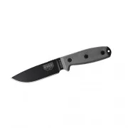 ESEE KNIVES Нож с гладким лезвием Esee-4, сталь 1095, цвет черный
