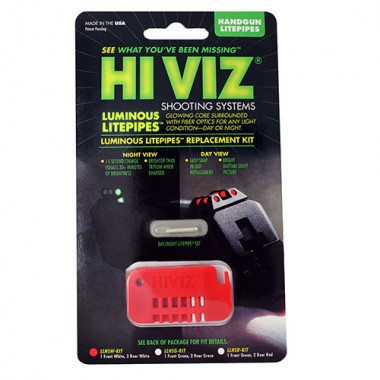 HIVIZ SHOOTING SYSTEMS Набор светящихся элементов Luminous LitePipe Replacement Kit