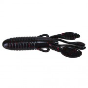 JACKALL LURES Cover Craw 4 Black Red Flake