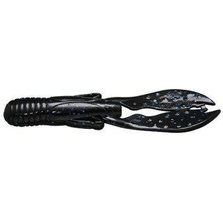 JACKALL LURES Sasuteki Craw 5" Black Blue Flake JACKALL LURES Sasuteki Craw 5" Black Blue Flake