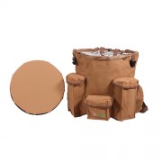 PEREGRINE Vntr. Bucket Pack Spin Seat -Brown
