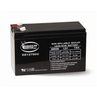 American Hunter DE1270DC 12v 7AH Rechargeable Battery American Hunter DE1270DC 12v 7AH Rechargeable Battery