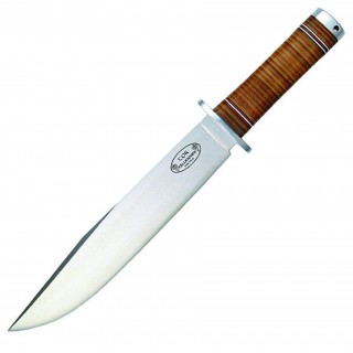Fallkniven NL1 Fixed Blade 10 in Satin Blade Leather Sheath Fallkniven NL1 Fixed Blade 10 in Satin Blade Leather Sheath