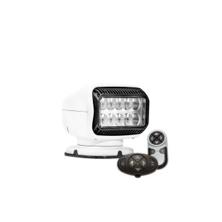 Golight GT LED Permanent Mount w Dual Wireless Remotes White Golight GT LED Permanent Mount w Dual Wireless Remotes White