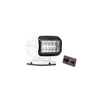 Golight GT LED Perm Mount w Hardwired DashMount Remote Wht Golight GT LED Perm Mount w Hardwired DashMount Remote Wht