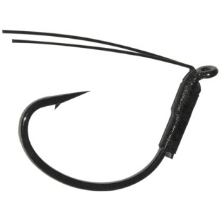 Gamakatsu Wicked Wacky Hook 1/0 Black 10225 Gamakatsu Wicked Wacky Hook 1/0 Black 10225