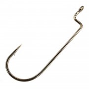 Gamakatsu Worm Offset Bronze Hook Size 4 0 100 Per Pack