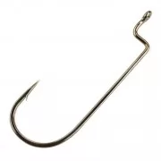 Gamakatsu Worm Offset Bronze Hook Size 5/0 25 Per Pack