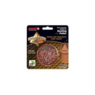 Gamo Luxor Cu Sharp Pyramid Shaped Hunting Pellet .177 Gamo Luxor Cu Sharp Pyramid Shaped Hunting Pellet .177