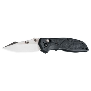 Hogue HK Exemplar 3.25in Fold Clip Pt Tumbled Fin G10 Black Hogue HK Exemplar 3.25in Fold Clip Pt Tumbled Fin G10 Black