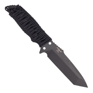 HOGUE HK Fray 4.2in Fixed Tanto Black AutoRet Sheath Paracord Wrap HOGUE HK Fray 4.2in Fixed Tanto Black AutoRet Sheath Paracord Wrap