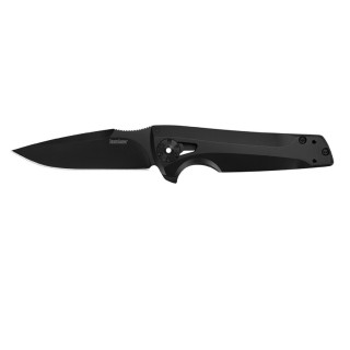 Kershaw Flythrough Folder 3.0 in Black Plain SS Handle Kershaw Flythrough Folder 3.0 in Black Plain SS Handle