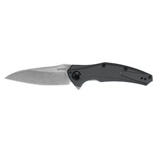 Kershaw Bareknuckle Folder 3.25 in Stonewash Aluminum Handle Kershaw Bareknuckle Folder 3.25 in Stonewash Aluminum Handle