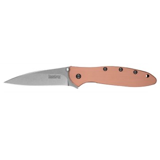 Kershaw Leek Assisted 3 in Blade Copper Handle Kershaw Leek Assisted 3 in Blade Copper Handle