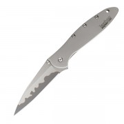 Kershaw Leek Assisted 3 in Composite Plain Stainless Handle