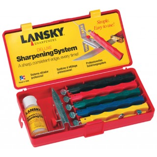 Lansky Deluxe Controlled-Angle Knife Sharpening System Lansky Deluxe Controlled-Angle Knife Sharpening System
