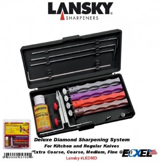 Lansky 4-Stone Deluxe Diamond Sharpening System Lansky 4-Stone Deluxe Diamond Sharpening System