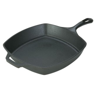 Lodge L8SQ3 10.5 Inch Square Cast Iron Skillet Lodge L8SQ3 10.5 Inch Square Cast Iron Skillet