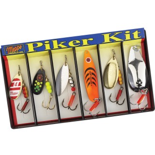 MEPPS набор блёсен для щуки Piker Kit - Plain Lure Assortment MEPPS набор блёсен для щуки Piker Kit - Plain Lure Assortment