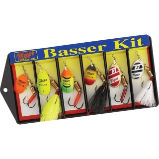 MEPPS набор блесен для окуня Basser Kit - 2 and 3 Aglia Assortment MEPPS набор блесен для окуня Basser Kit - 2 and 3 Aglia Assortment