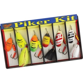 MEPPS набор блесен для щуки Piker Kit - 4 and 5 Aglia Assortment MEPPS набор блесен для щуки Piker Kit - 4 and 5 Aglia Assortment