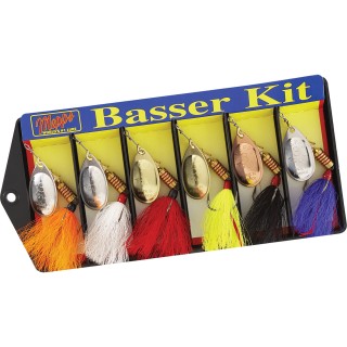 MEPPS набор блесен для окуня Basser Kit - Dressed 3 Aglia Assortment MEPPS набор блесен для окуня Basser Kit - Dressed 3 Aglia Assortment
