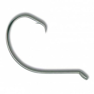 Mustad Demon PerfectCircle UpEye 1X Fine-BlkNickel 7 Ct 6 0 Mustad Demon PerfectCircle UpEye 1X Fine-BlkNickel 7 Ct 6 0